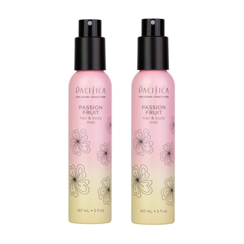 NEW 2x Pacifica Passion Fruit All Over Fragrance Spray Full Size RARE!!!!